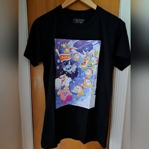 Kirby Black Men's T-Shirt